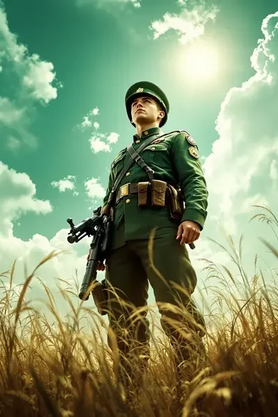 士兵突击 电影海报