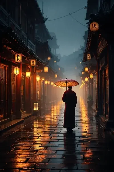 烟雨长安 电影海报