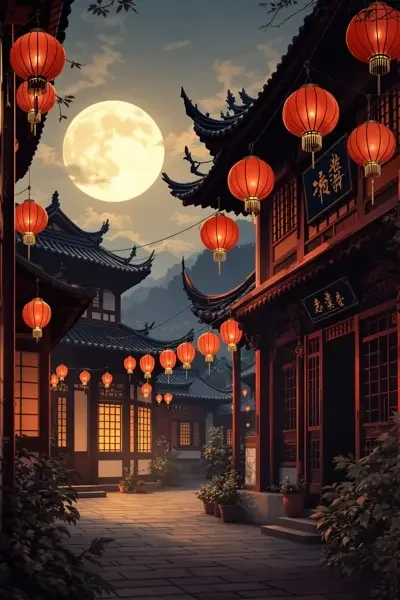 大红灯笼高高挂 电影海报