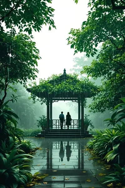言叶之庭 电影海报